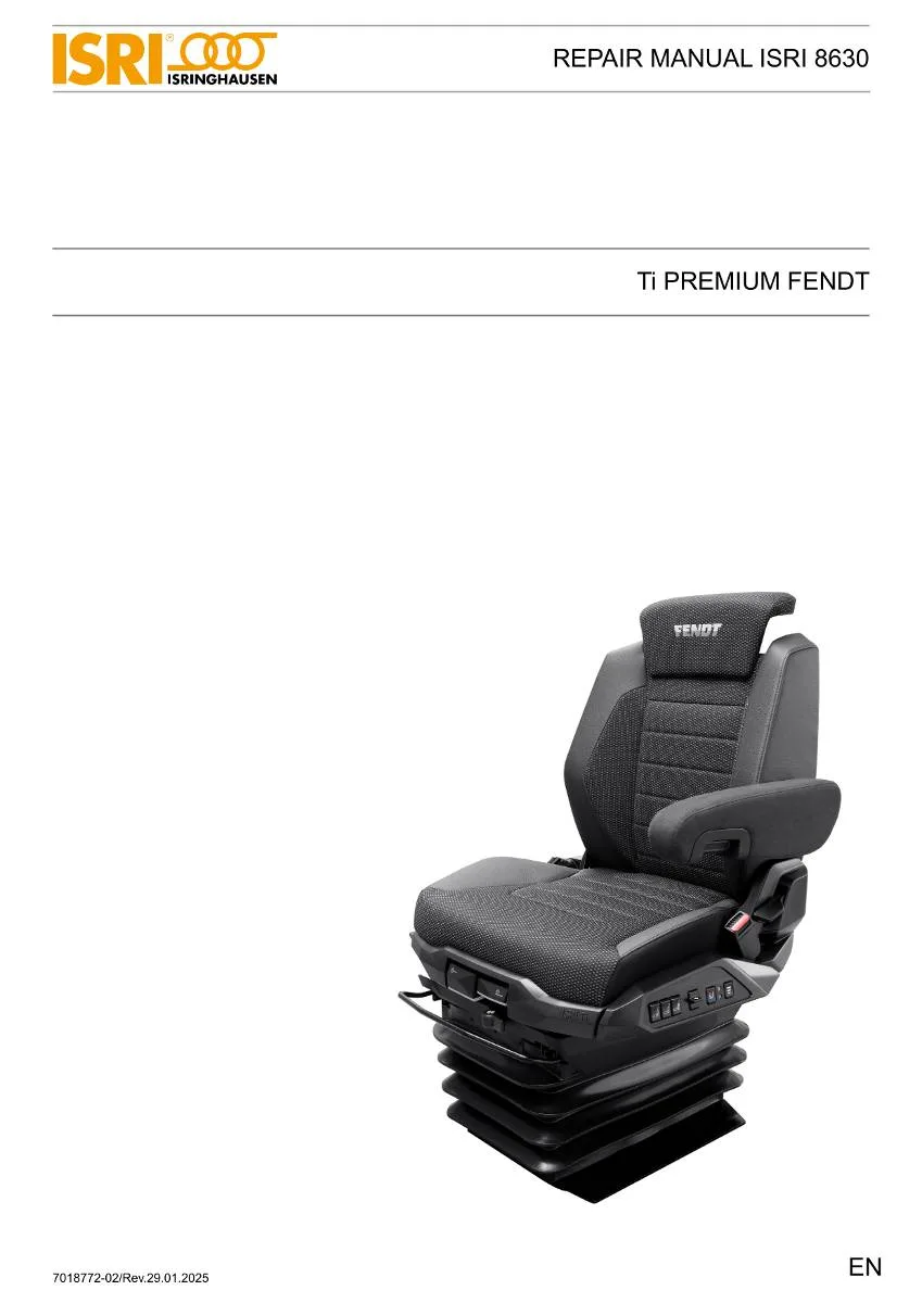 ISRINGHAUSEN Seat Ti Premium Workshop Manual | pdf | Instant Download