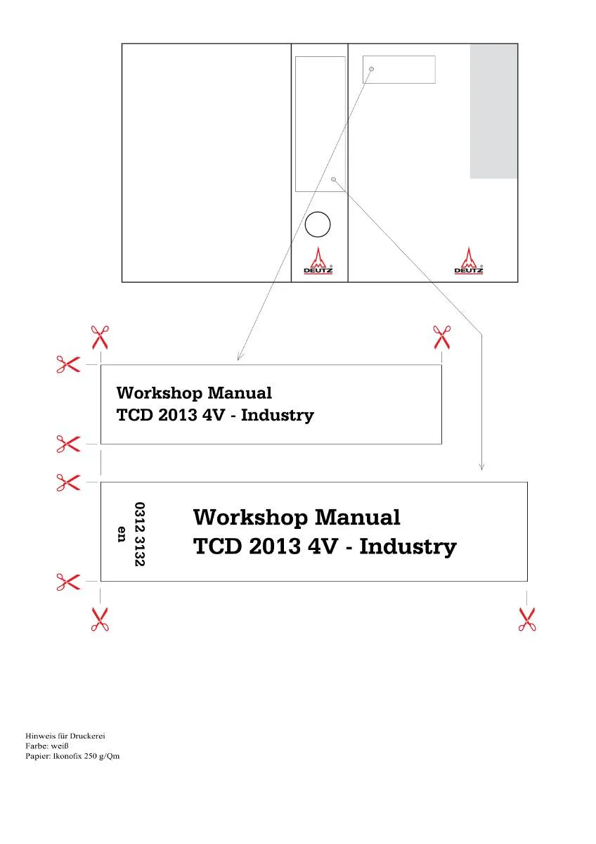 Deutz Engine TCD 2013 4V Industry Workshop Manual | pdf | Instant Download