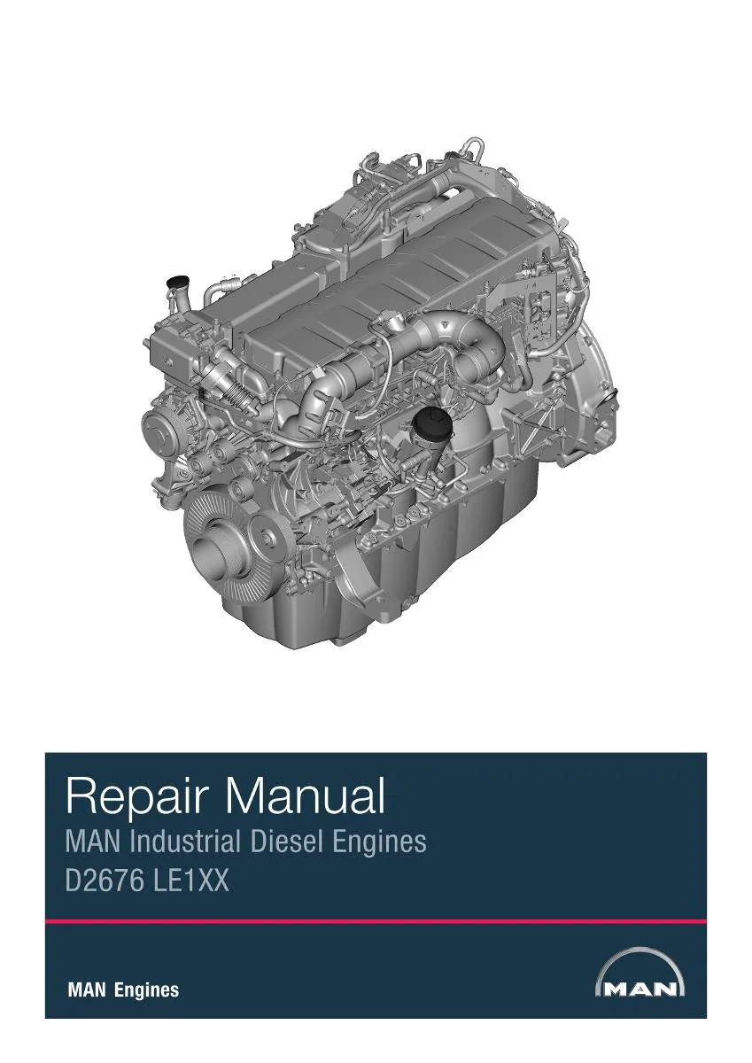 MAN Engine D2676 Workshop Manual | pdf | Instant Download