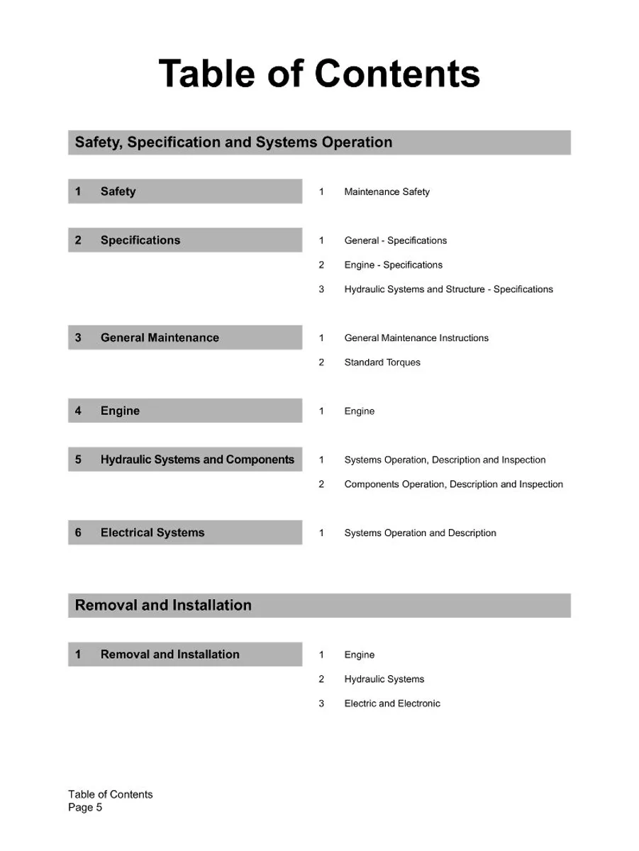 HYUNDAI HX17E Crawler Excavator Service Manual | PDF | Instant Download
