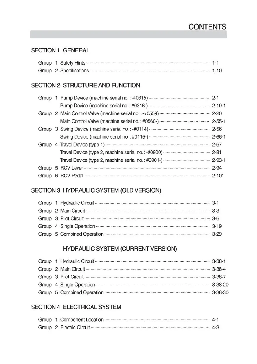 HYUNDAI HX300A L Crawler Excavator Service Manual | PDF | Instant Download