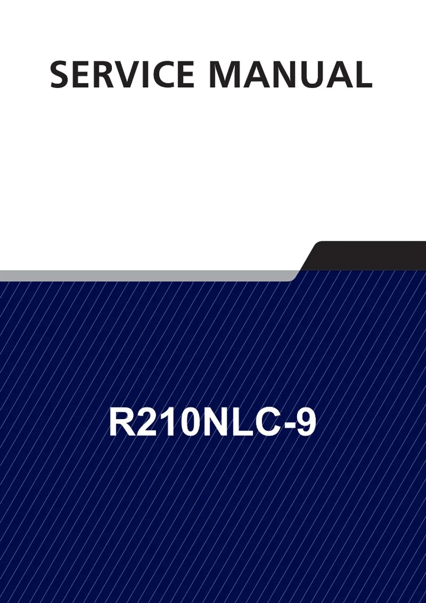 HYUNDAI R210NLC-9 Crawler Excavator Service Manual | PDF | Instant Download
