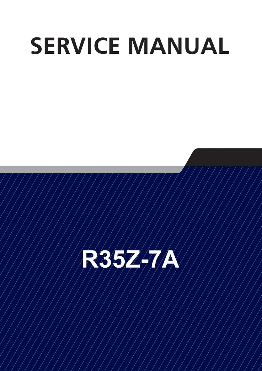 HYUNDAI R35Z-7A Crawler Excavator Service Manual | PDF | Instant Download