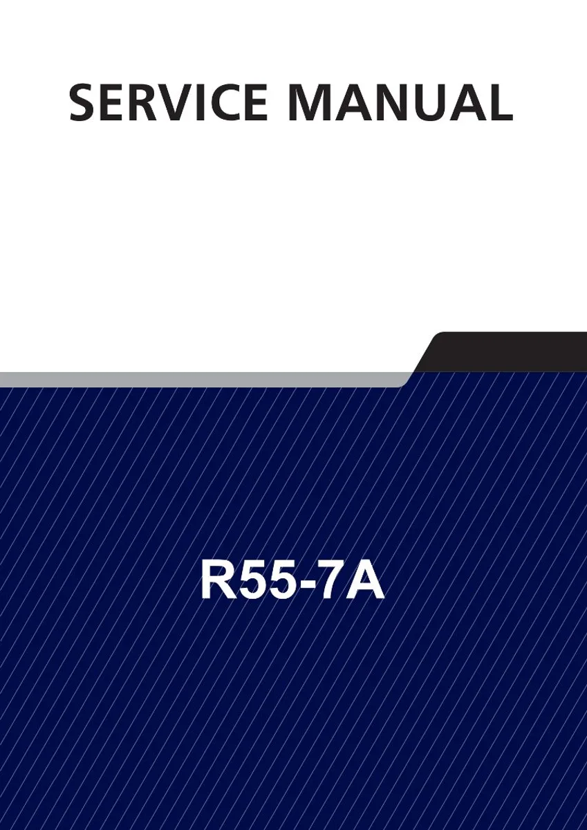 HYUNDAI R55-7A Crawler Excavator Service Manual | PDF | Instant Download