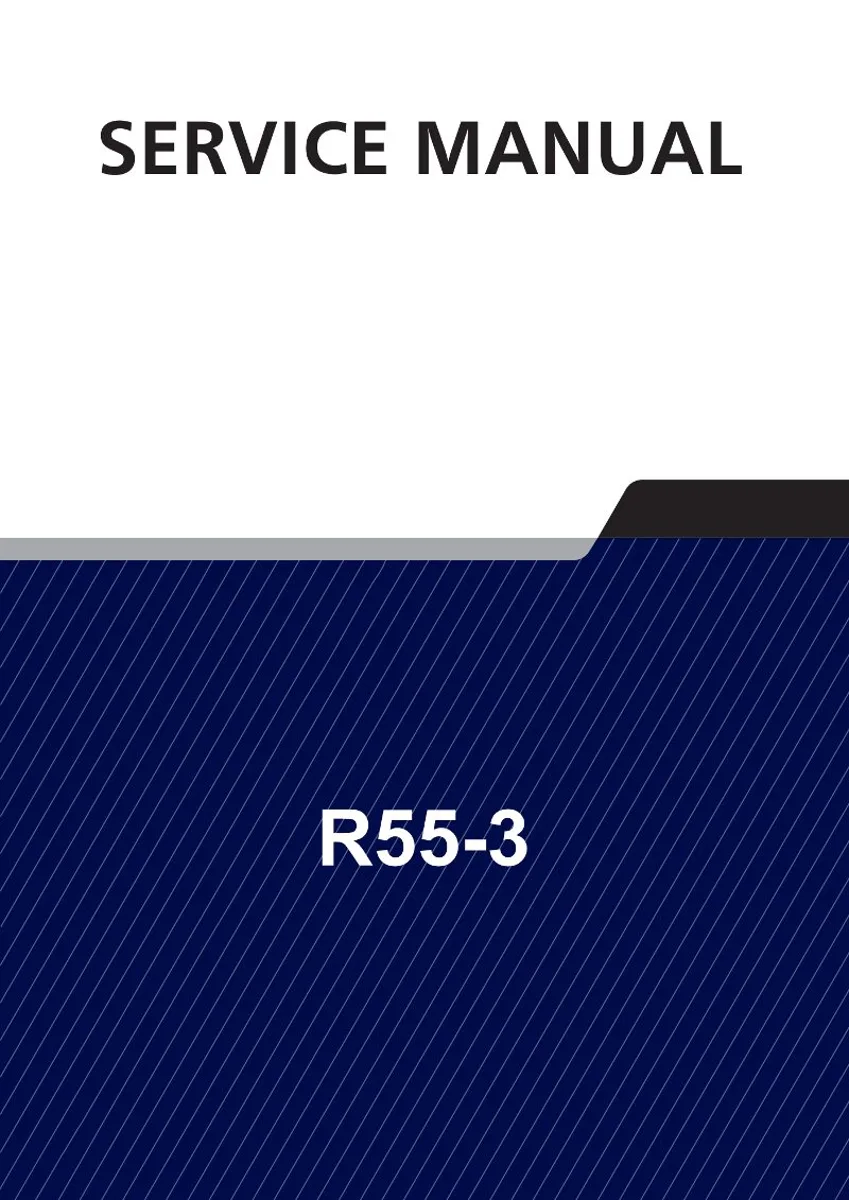 HYUNDAI R55-3 Crawler Excavator Service Manual | PDF | Instant Download