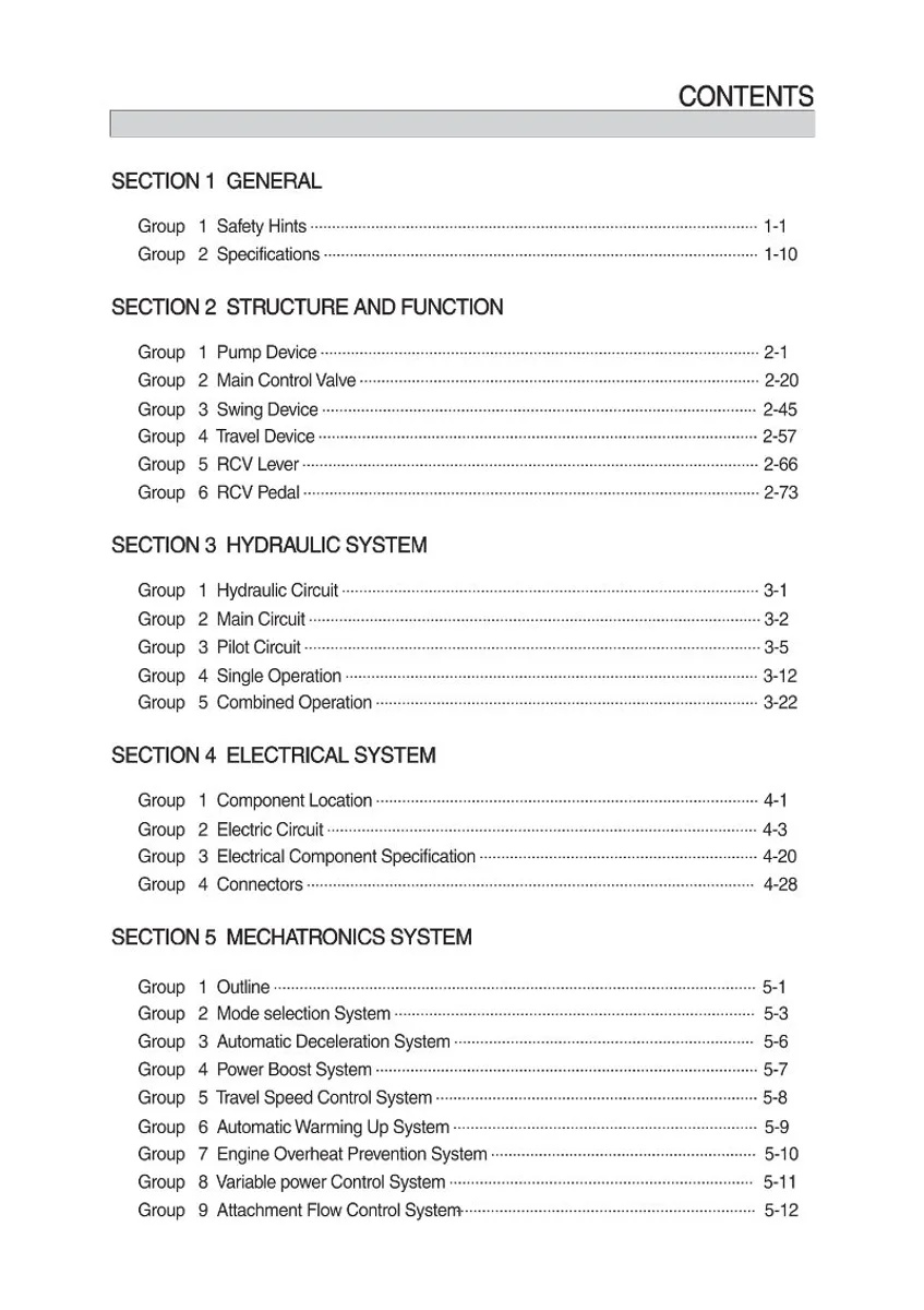 HYUNDAI R375LVS Crawler Excavator Service Manual | PDF | Instant Download cover