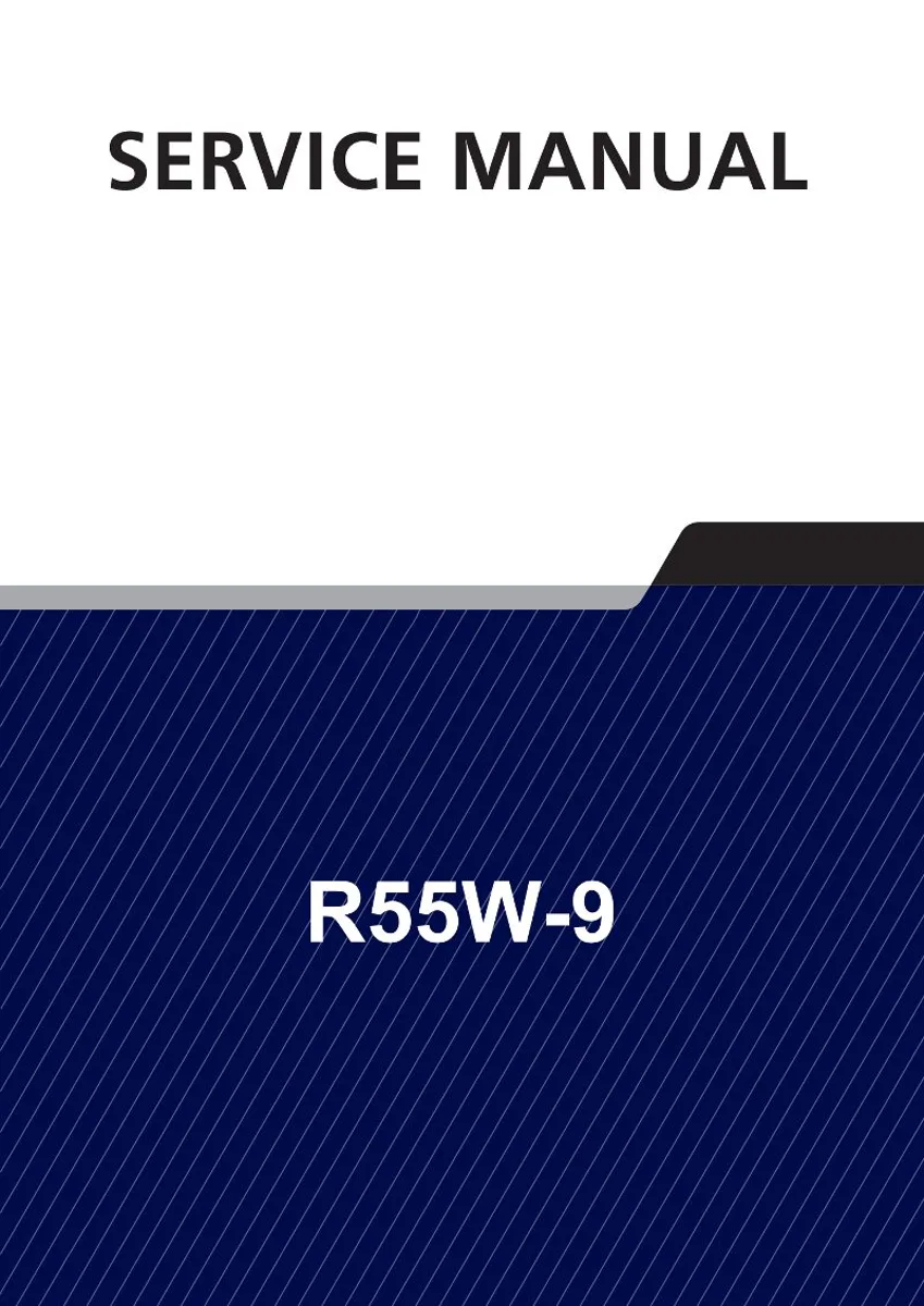 HYUNDAI R55W-9 Wheel Excavator Service Manual | PDF | Instant Download