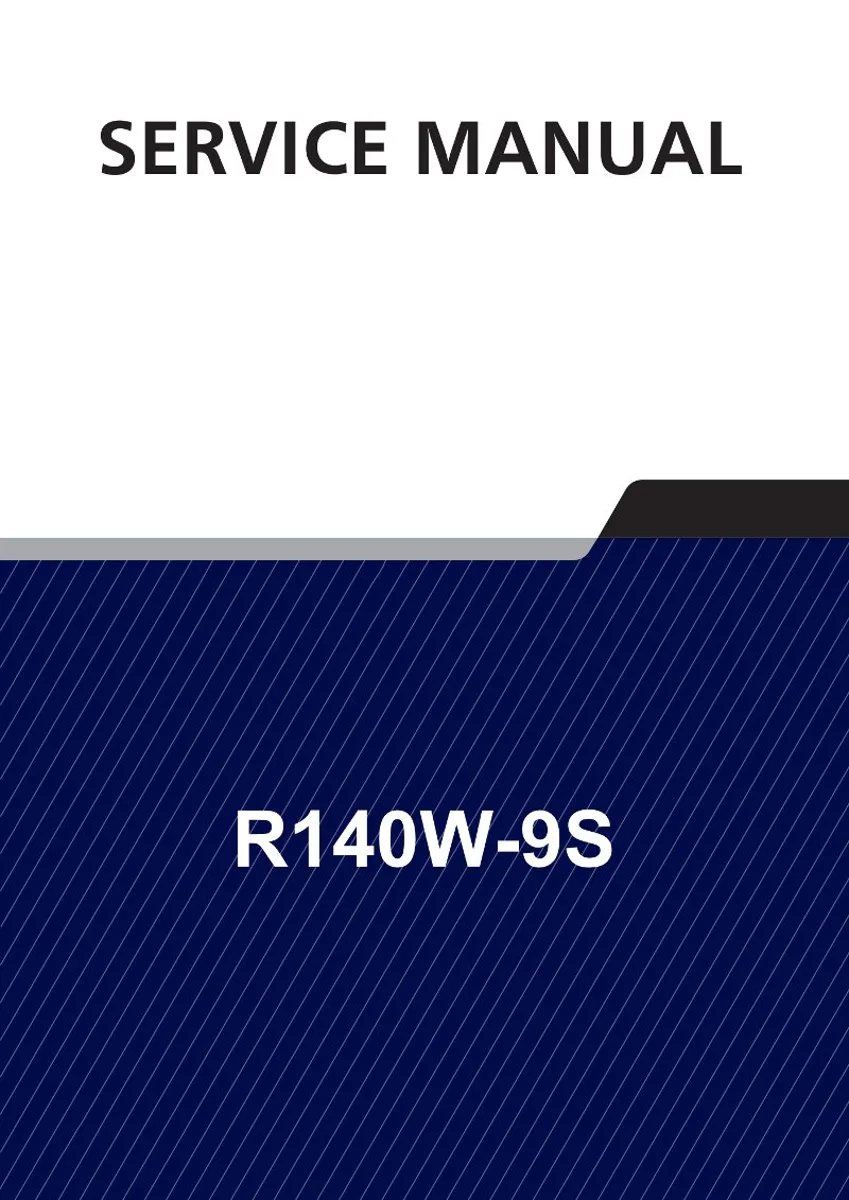 HYUNDAI R140W-9S Wheel Excavator Service Manual | PDF | Instant Download