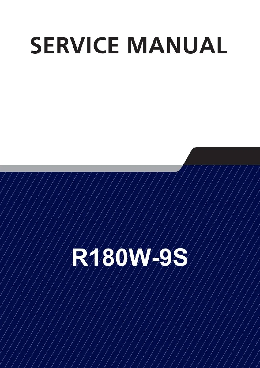 HYUNDAI R180W-9S Wheel Excavator Service Manual | PDF | Instant Download
