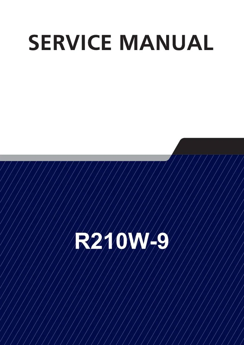 HYUNDAI R210W-9 Wheel Excavator Service Manual | PDF | Instant Download