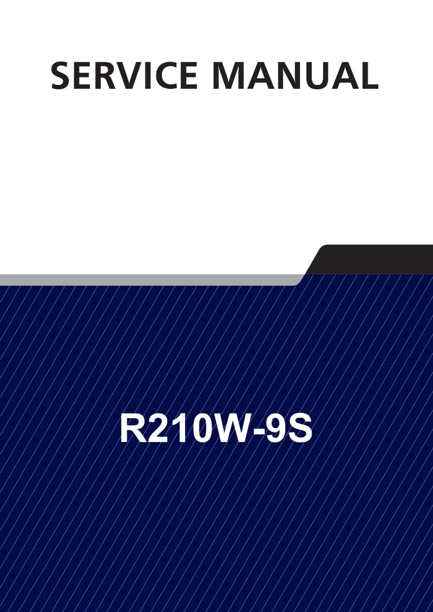 HYUNDAI R210W-9S Wheel Excavator Service Manual | PDF | Instant Download