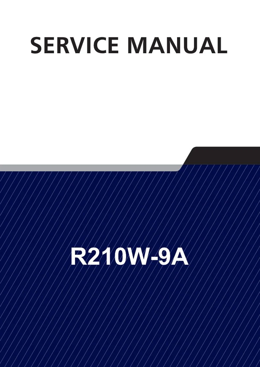 HYUNDAI R210W-9A Wheel Excavator Service Manual | PDF | Instant Download