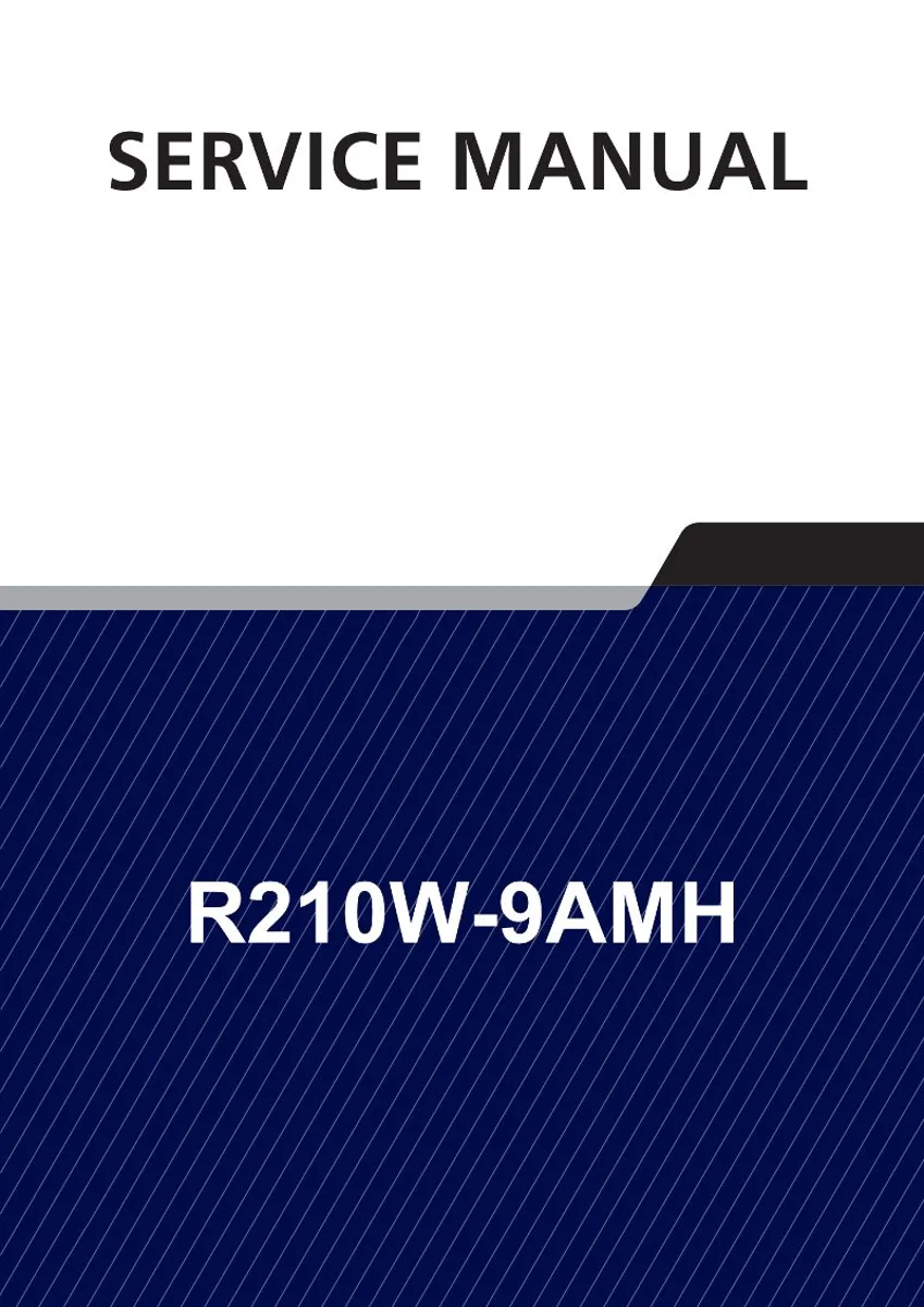 HYUNDAI R210W-9AMH Wheel Excavator Service Manual | PDF | Instant Download