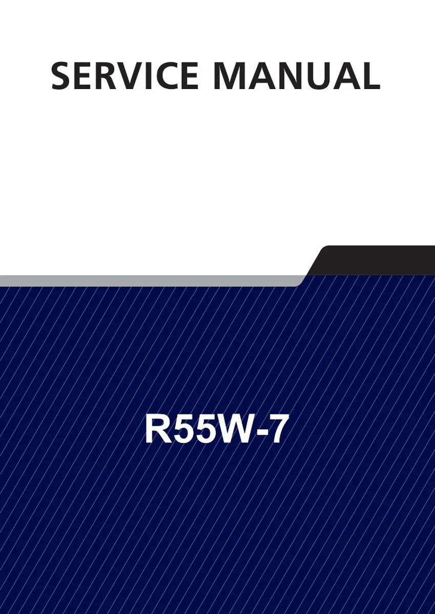HYUNDAI R55W-7 Wheel Excavator Service Manual | PDF | Instant Download