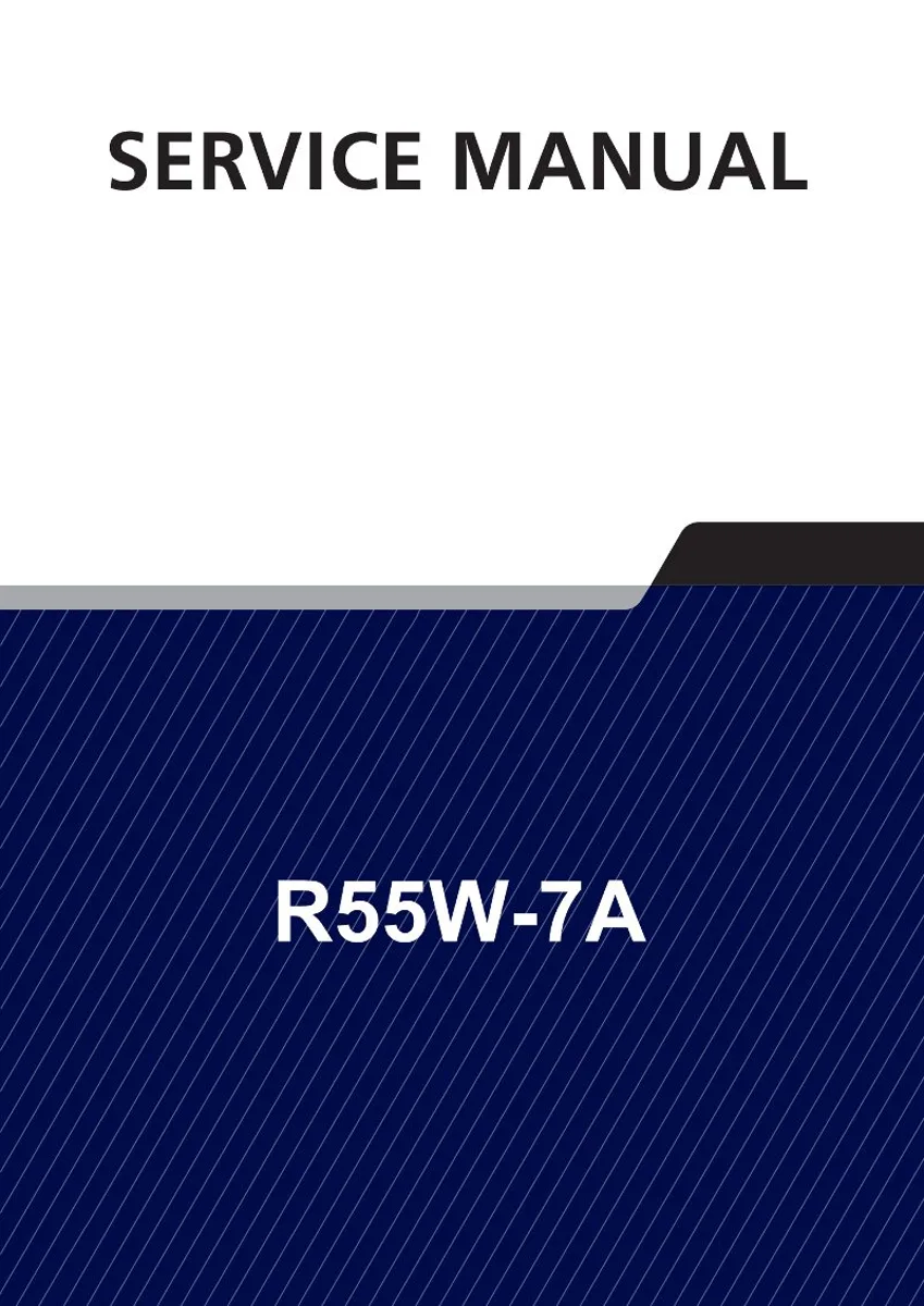 HYUNDAI R55W-7A Wheel Excavator Service Manual | PDF | Instant Download