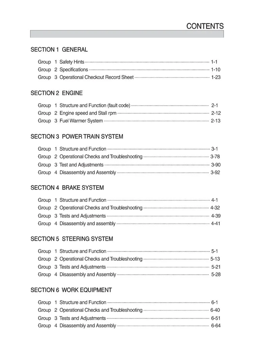 HYUNDAI HL960HD Wheel Loader Service Manual | PDF | Instant Download