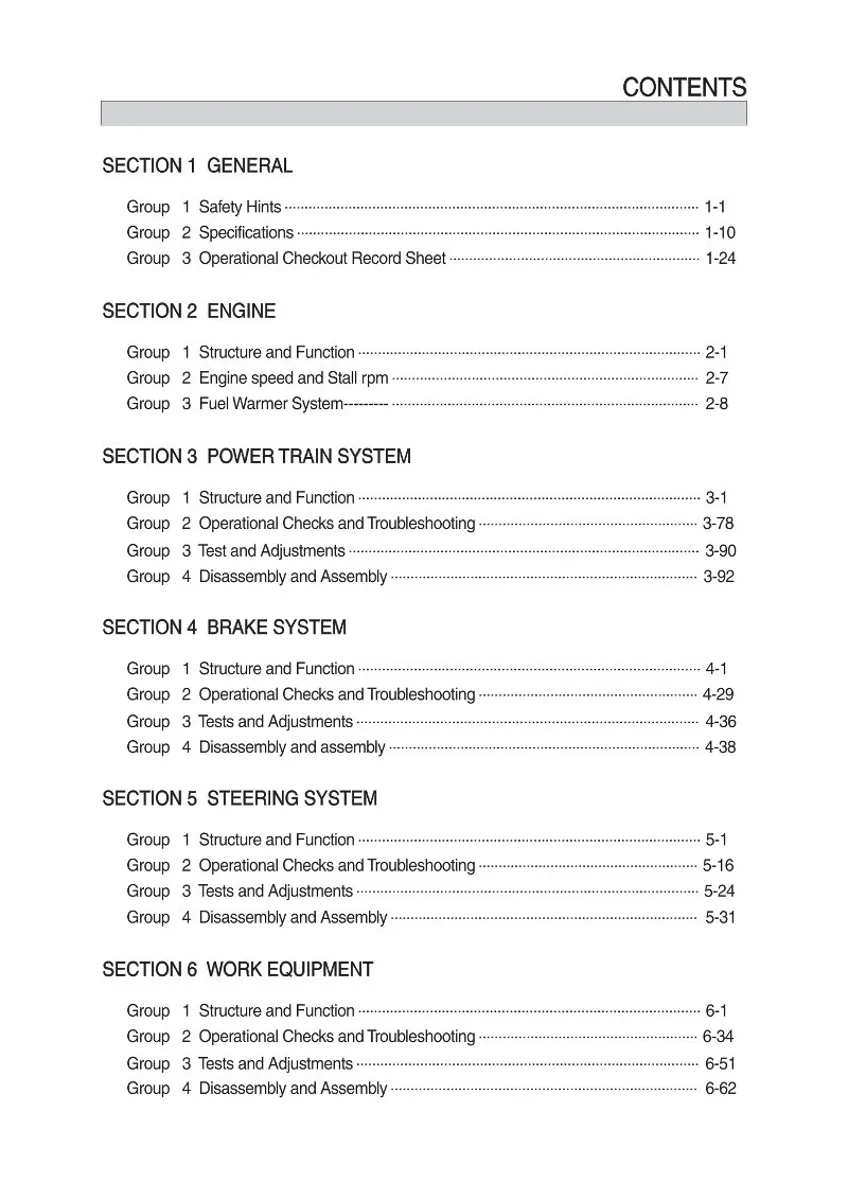 HYUNDAI HL970A Wheel Loader Service Manual | PDF | Instant Download