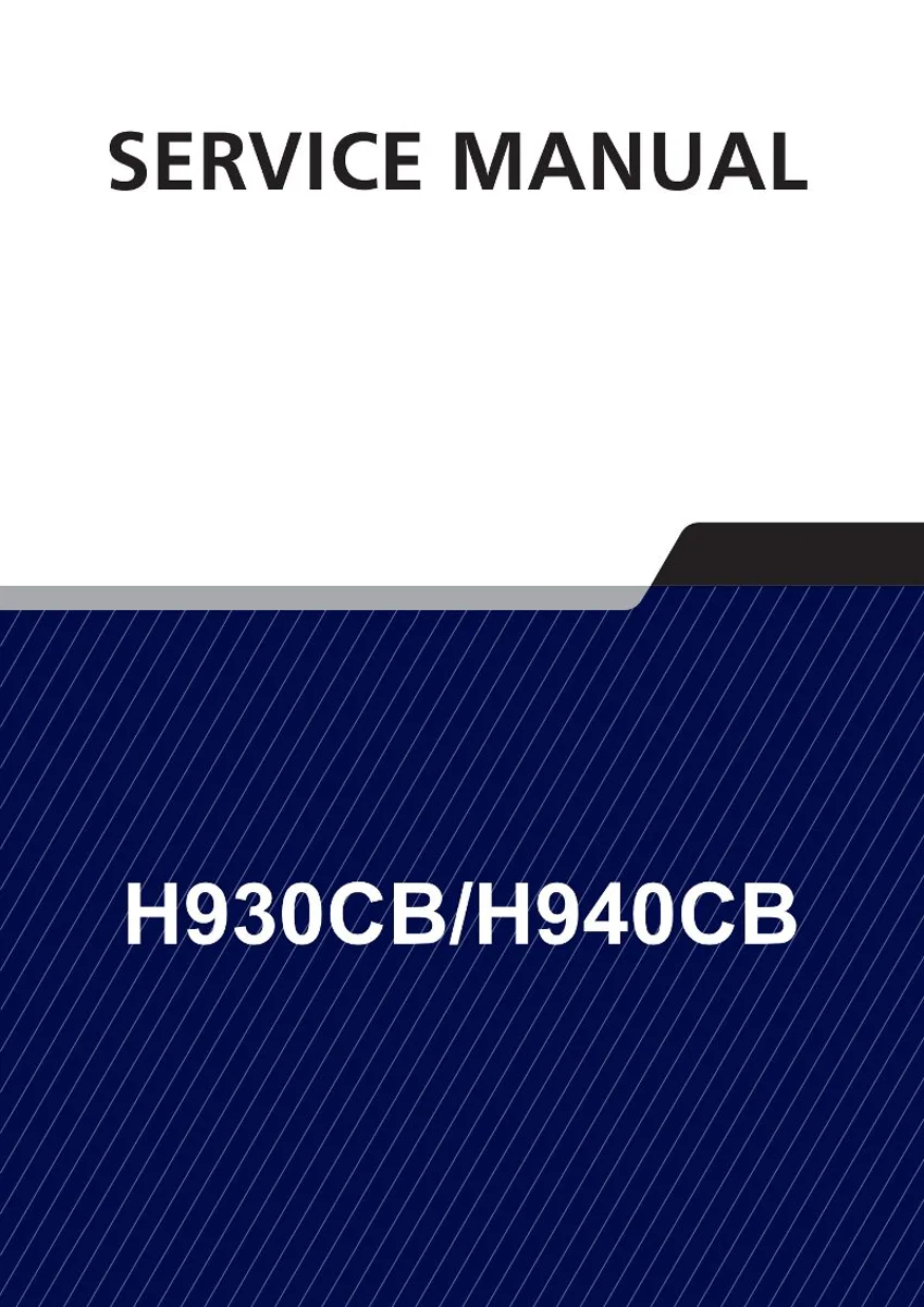 HYUNDAI H930CB/H940CB Backhoe Loader Service Manual | PDF | Instant Download