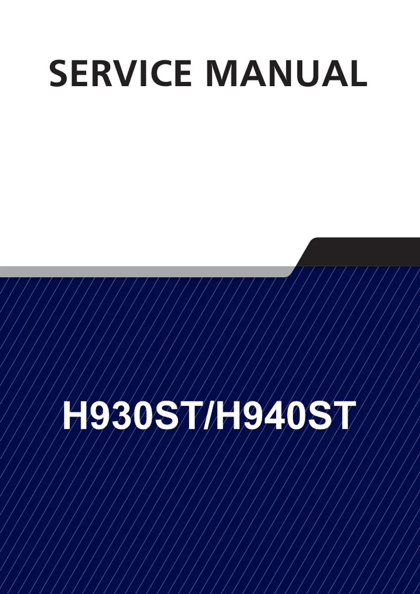 HYUNDAI H930ST/H940ST Backhoe Loader Service Manual | PDF | Instant Download