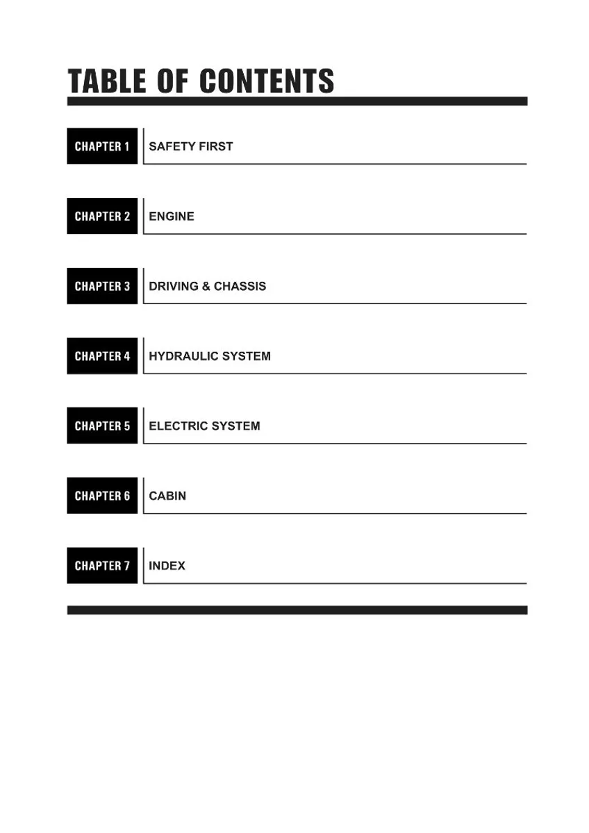 HYUNDAI HS80V/HS120V Skid Steer Loader Service Manual | PDF | Instant Download