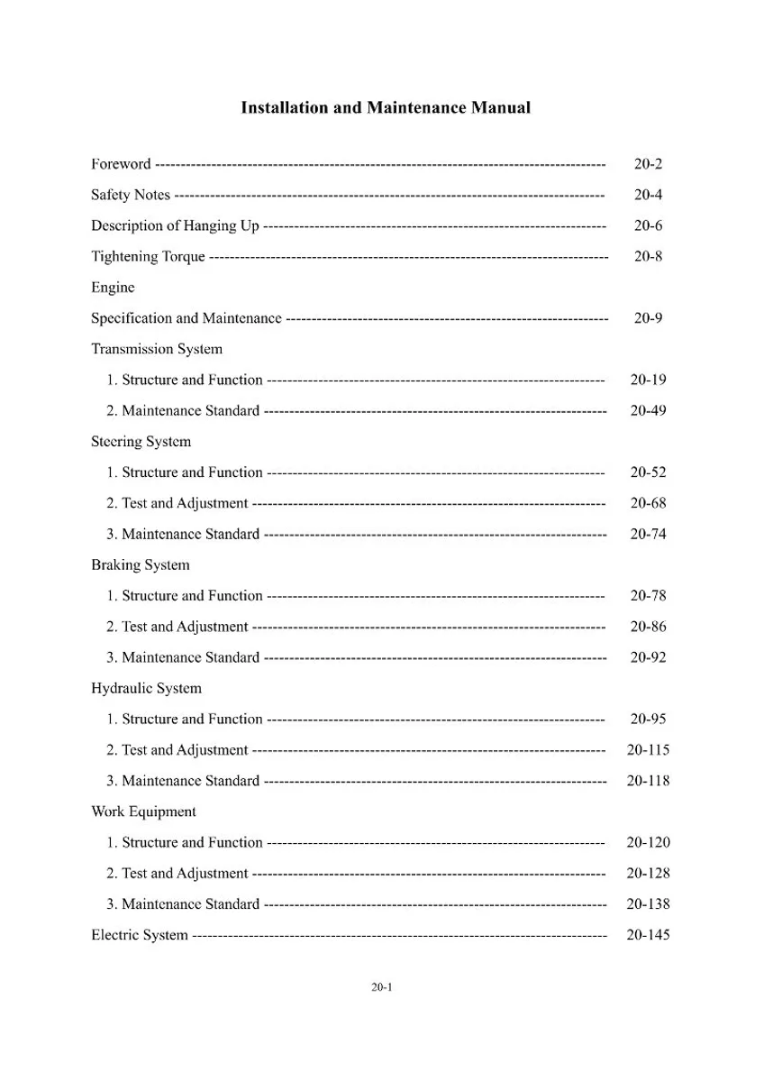HYUNDAI HG170/HG170-3 Motor Grader Service Manual | PDF | Instant Download