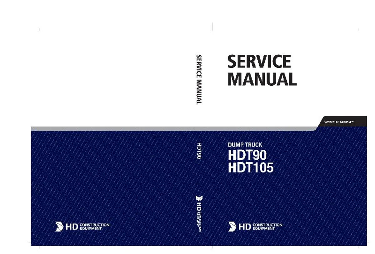 HYUNDAI HDT90/HDT105 Articulated Dump Truck Service Manual | PDF | Instant Download