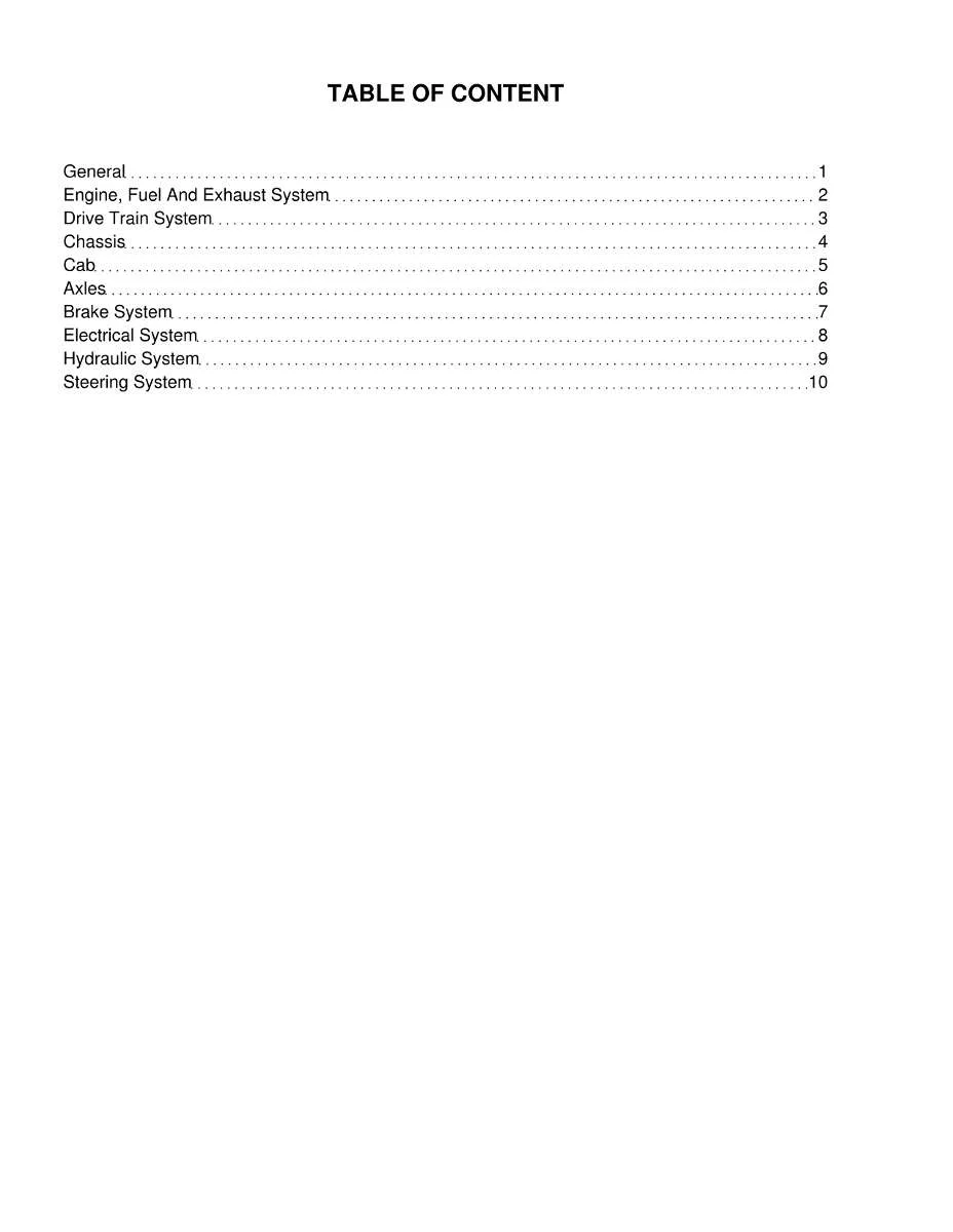 Massey Ferguson Tractor 4607M, 4609M, 4610M, 4610M HC Service Manual | Instant PDF Download